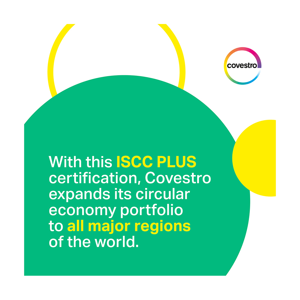 Four Covestro U.S. facilities achieve ISCC PLUS Certification | Covestro
