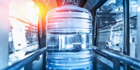 a large water gallon bottle