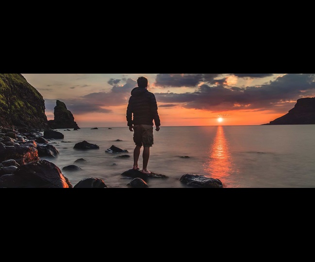 Sonnenuntergang am Meer