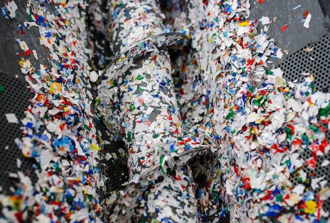 Recycelte Abfallstoffe