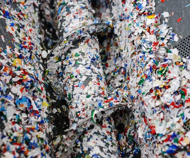 Recycled waste-materials